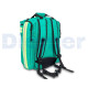Kit de Primeiros Socorros Mochila de Emergência Econômica Verde